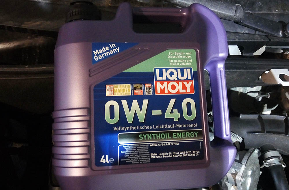 Liqui Moly Synthoil Energyдля Volkswagen Polo
