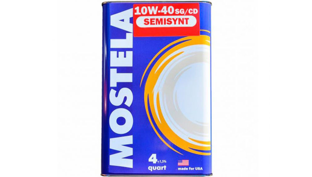 Mostela 10W40 для бензиновых генераторов