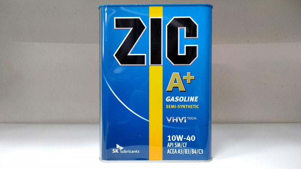 ZIC A Plus 10W-40 для Лада Гранта