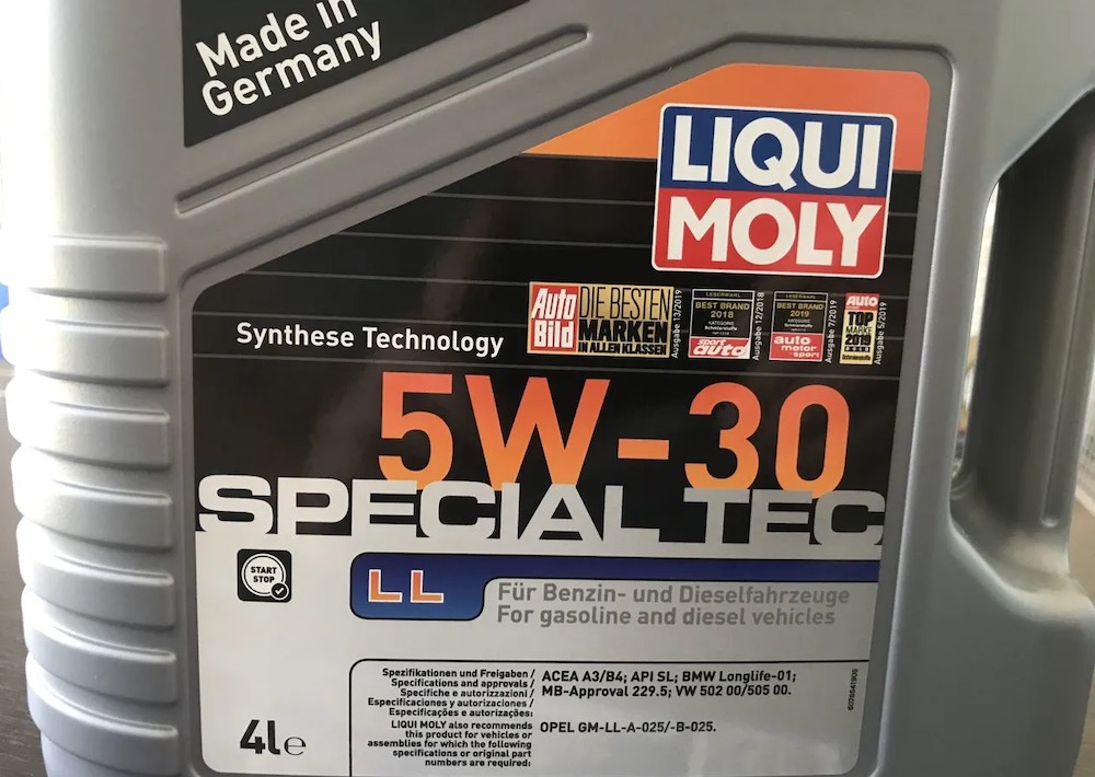 Liqui Moly 5W-30 Special Tec LL
