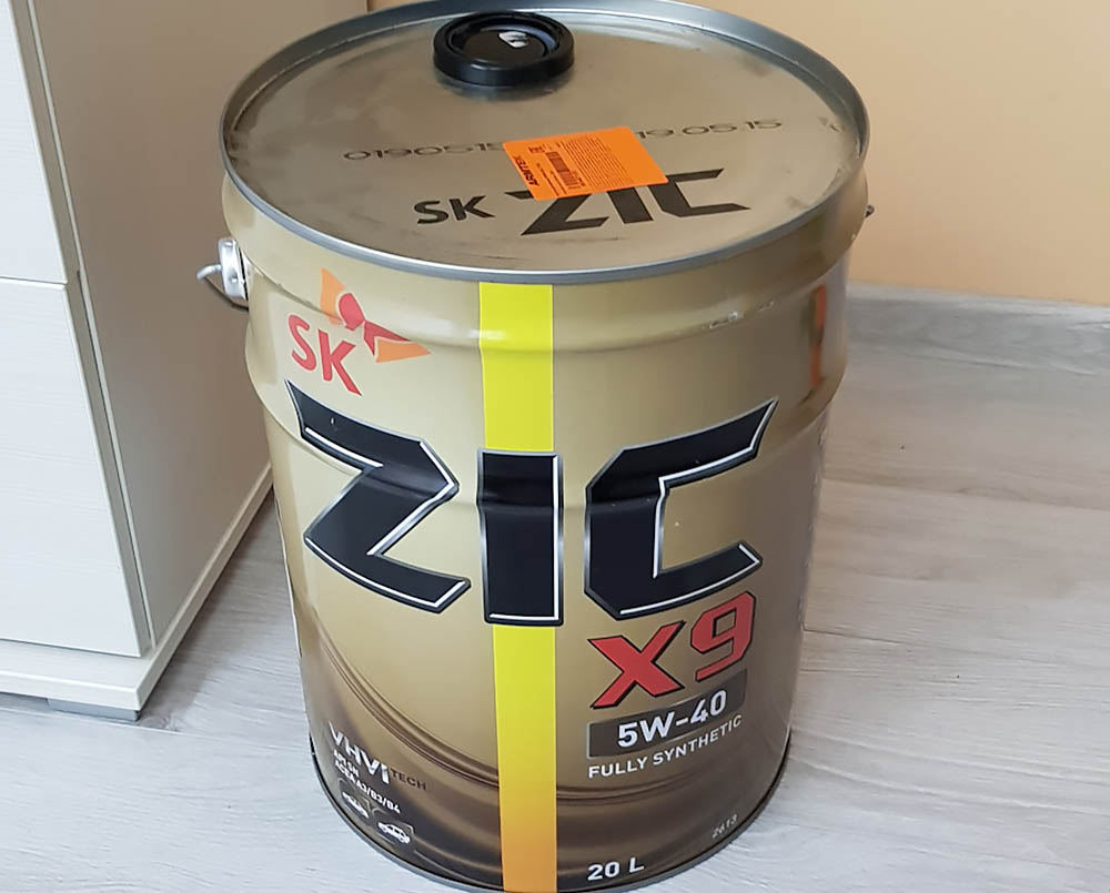 ZIC 5W-40 20 литров