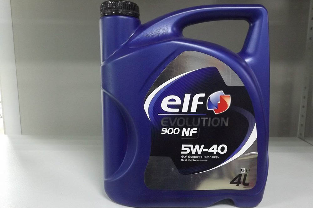 ELF Evolution 900 NF 5W-40 для Peugeot 206