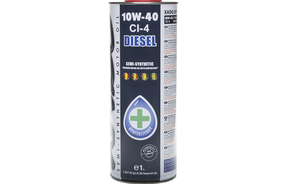 XADO ATOMIC OIL 10W-40 CI-4 Diesel 1 литр