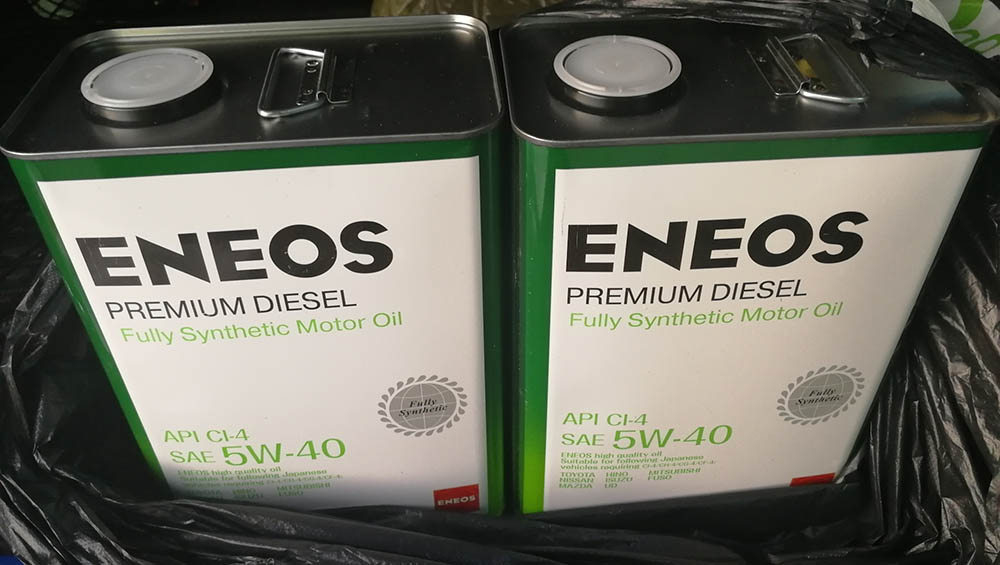 Eneos 5W-40 для дизеля
