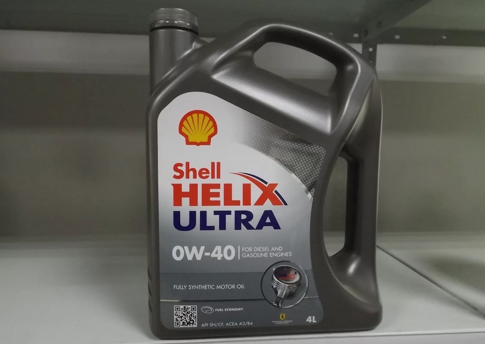 SHELL Helix Ultra 0W-40 для Renault Sandero