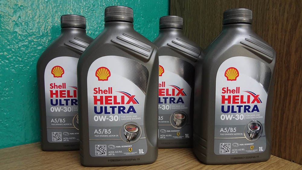 Shell Helix Ultra A5:B5 0W-30 для Kia Ceed