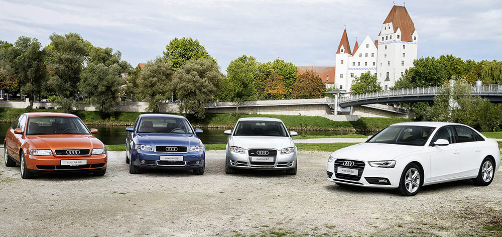 Audi A4 разных годов