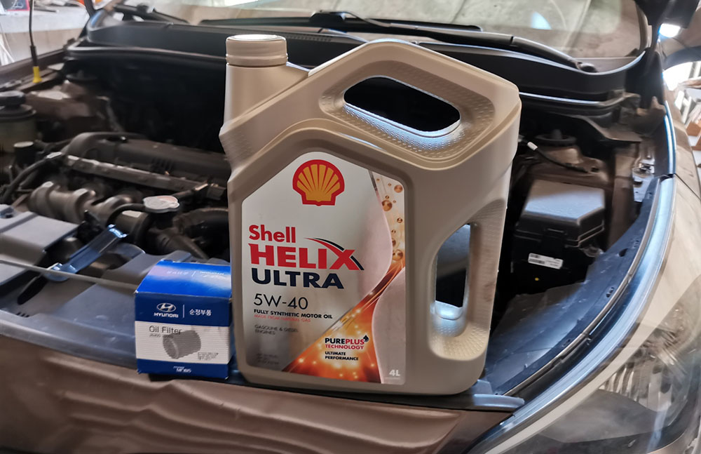 Авто и Shell Helix Ultra 5W-40