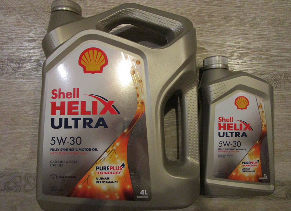 Канистры Shell Helix Ultra 5W-40