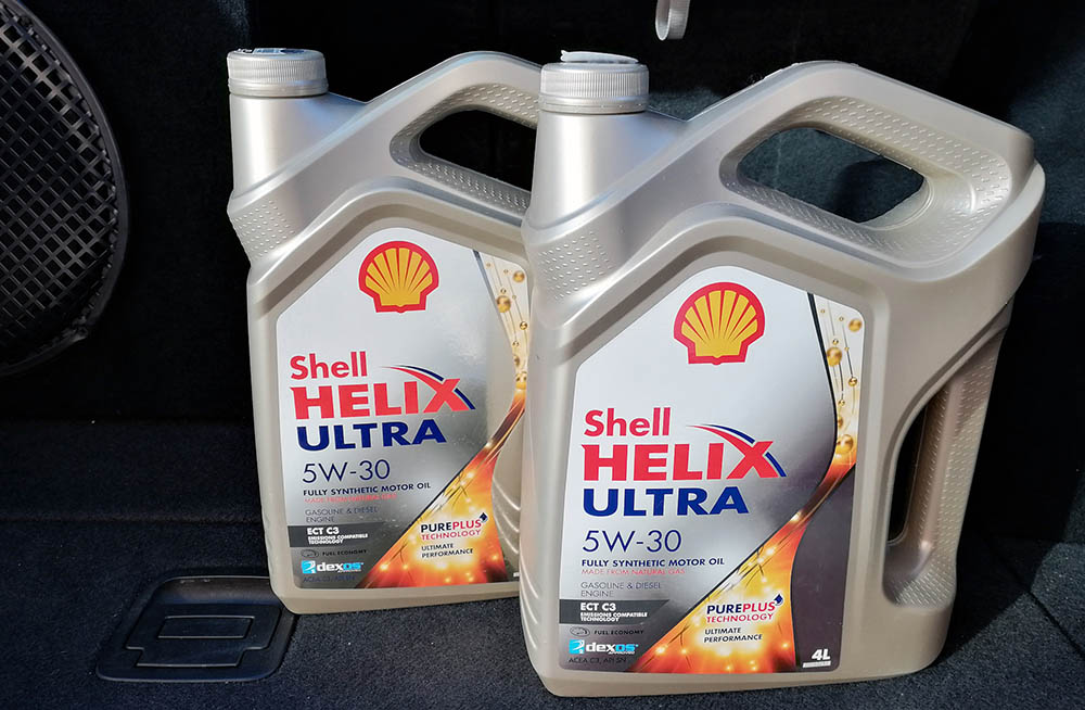 Shell Helix Ultra 5W-30 для Mitsubishi Pajero