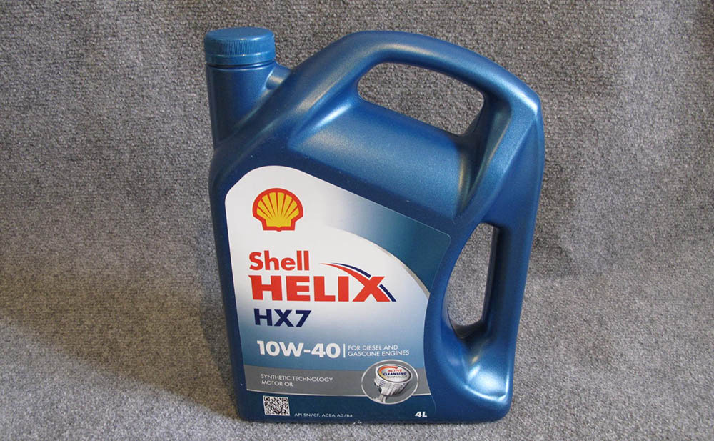 Shell Helix 10W-40 для Chevrolet Niva