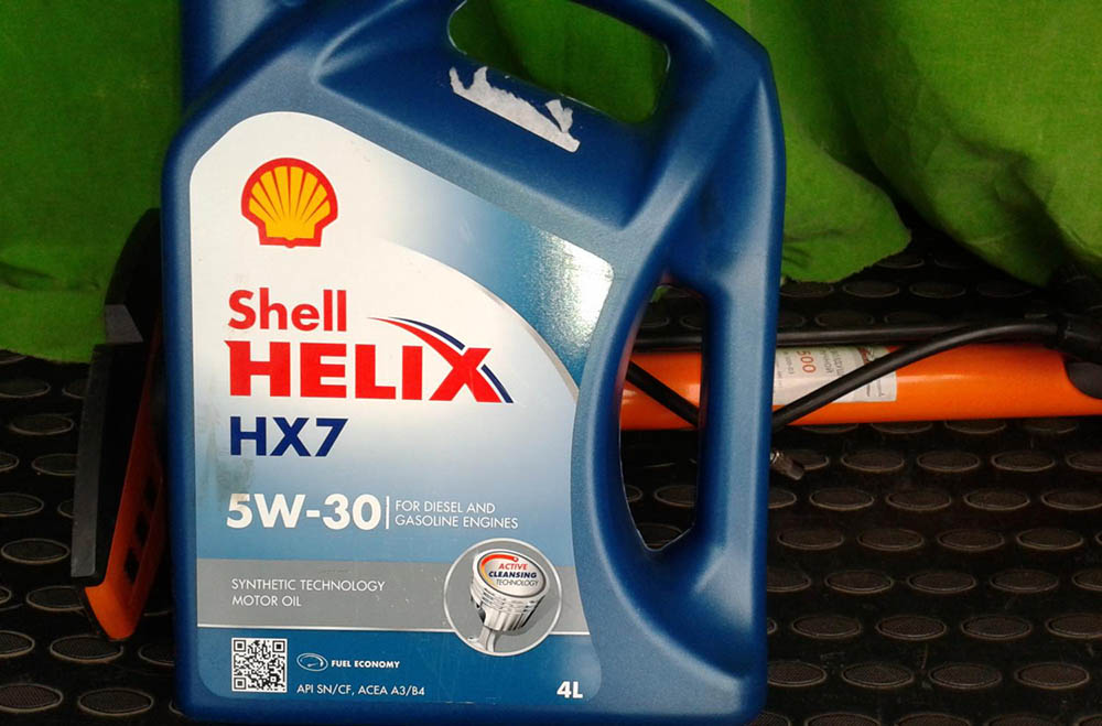 SHELL Helix HX7 5W-30 для Volkswagen Jetta